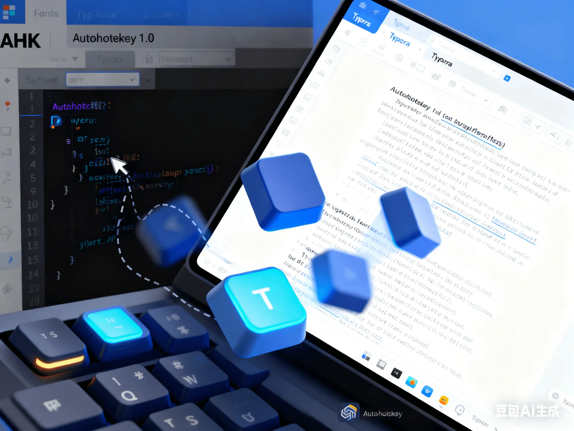 AutoHotkey1.0实现Typora效率翻倍