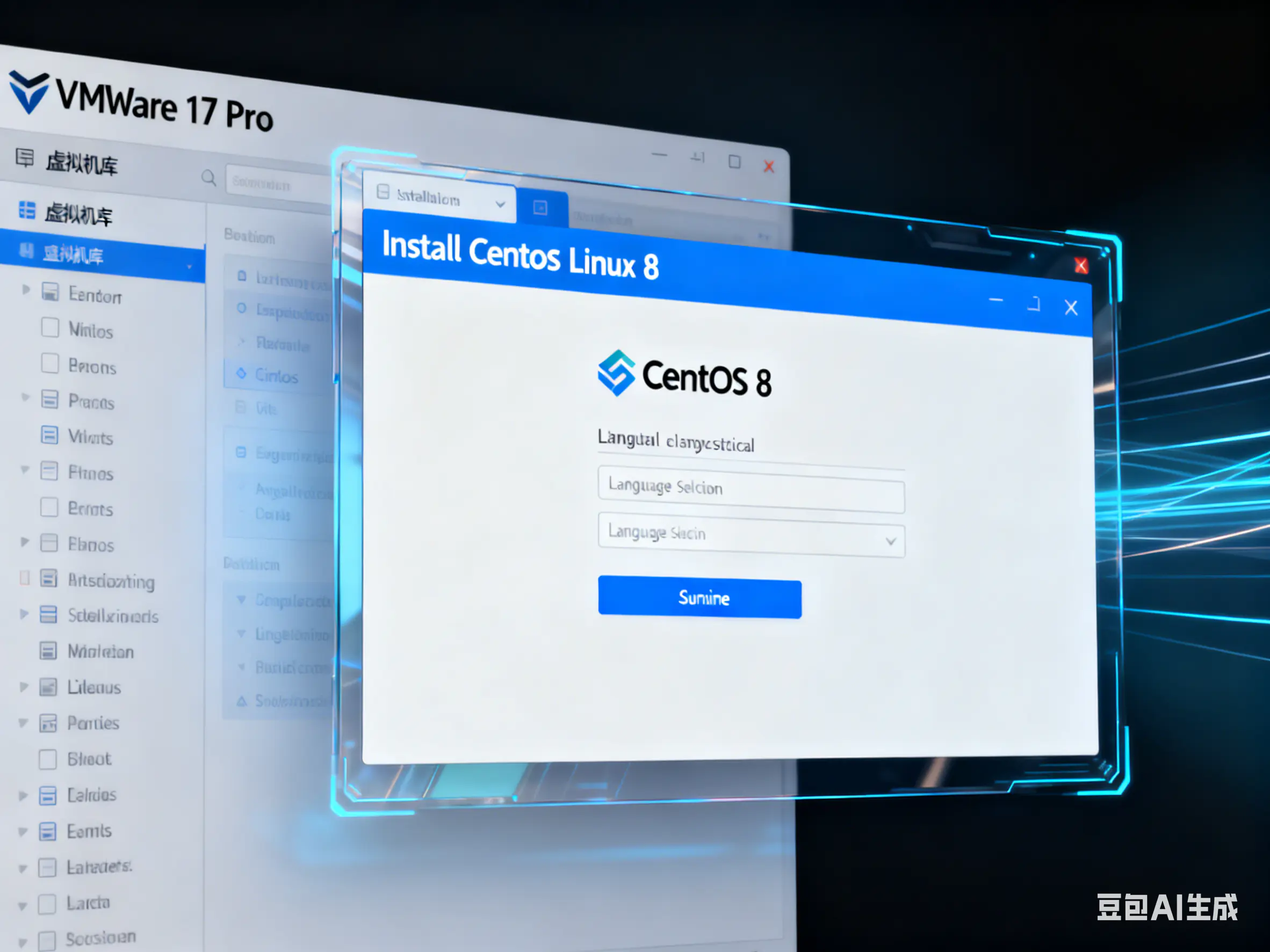 VMware17 Pro安装CentOS 8